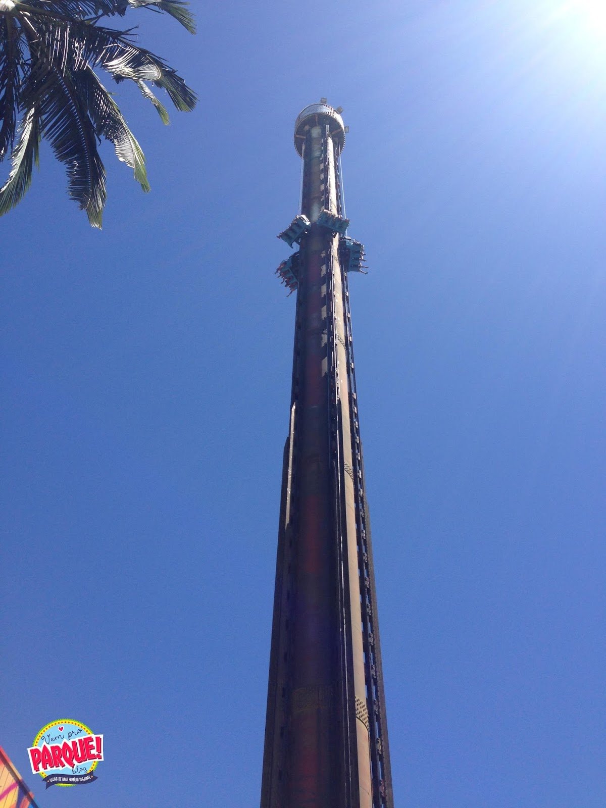 Big Tower, o elevador do parque Beto Carrero World 