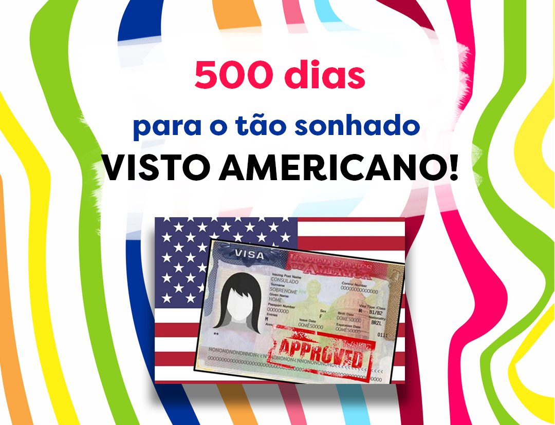 Prazo para tirar visto de turismo americano em São Paulo passa de 500 dias
