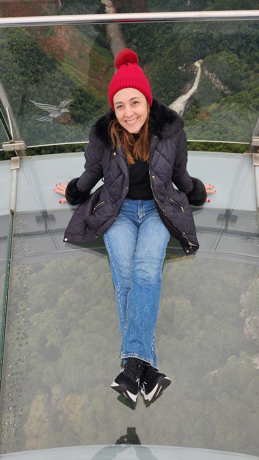 Skyglass Canela Plataforma de Vidro